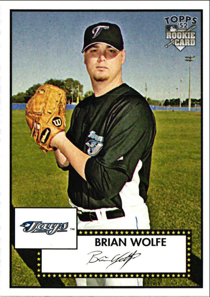 2007 Topps Rookie 1952 Edition Brian Wolfe