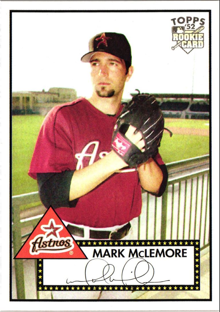 2007 Topps Rookie 1952 Edition Mark McLemore