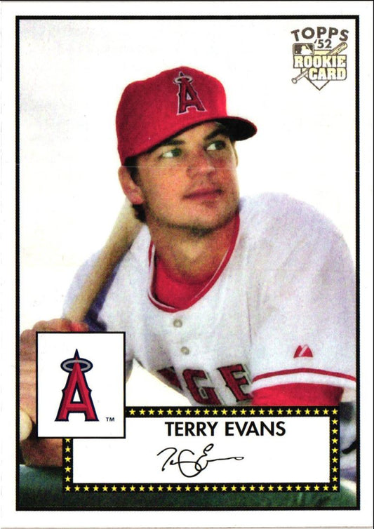 2007 Topps Rookie 1952 Edition Terry Evans