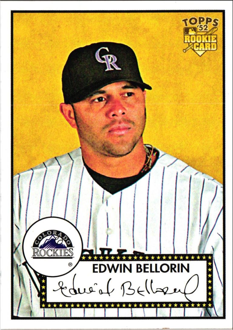 2007 Topps Rookie 1952 Edition Edwin Bellorin