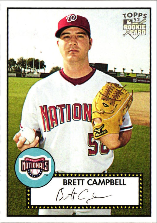 2007 Topps Rookie 1952 Edition Brett Campbell