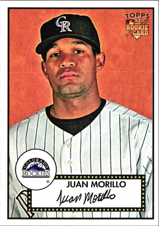 2007 Topps Rookie 1952 Edition Juan Morillo