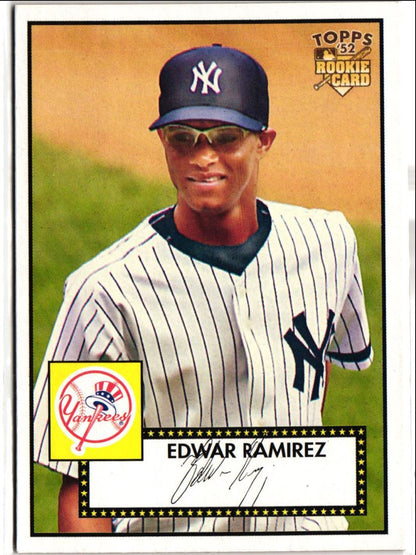 2007 Topps Rookie 1952 Edition Edwar Ramirez