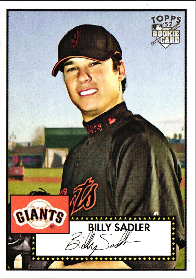 2007 Topps Rookie 1952 Edition Billy Sadler