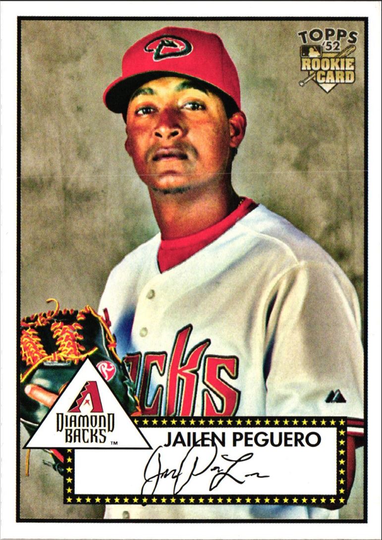 2007 Topps Rookie 1952 Edition Jailen Peguero