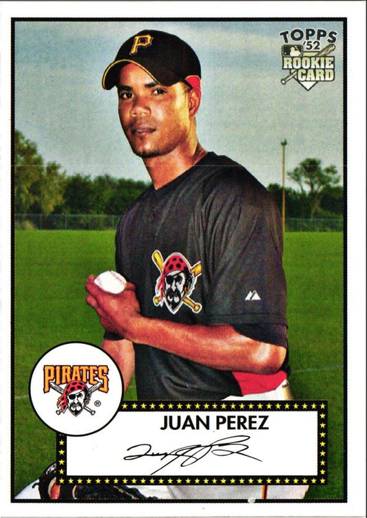 2007 Topps Rookie 1952 Edition Juan Perez