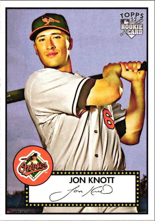 2007 Topps Rookie 1952 Edition Jon Knott