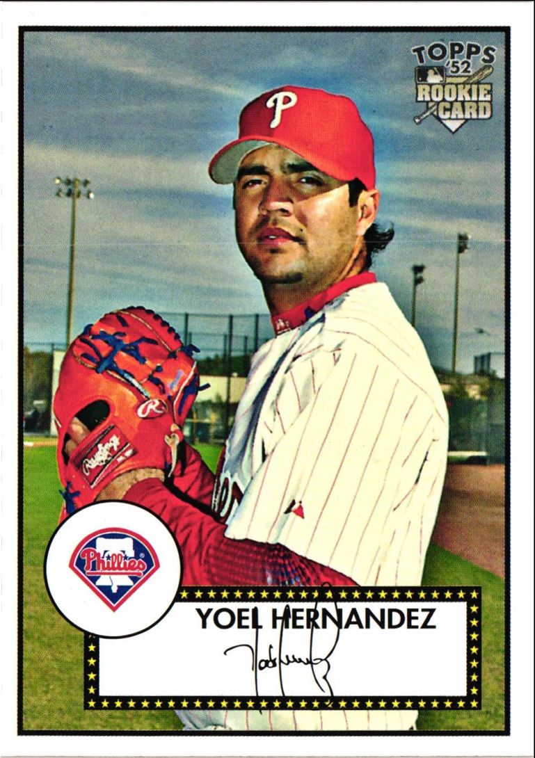 2007 Topps Rookie 1952 Edition Yoel Hernandez