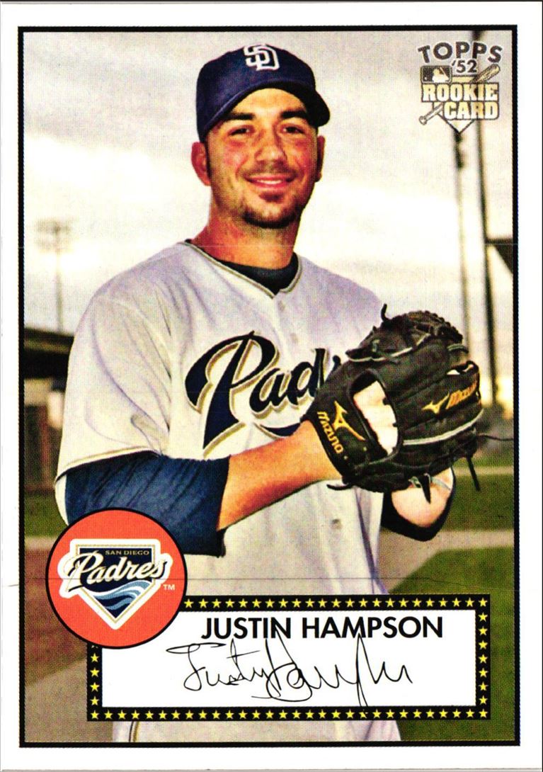 2007 Topps Rookie 1952 Edition Justin Hampson