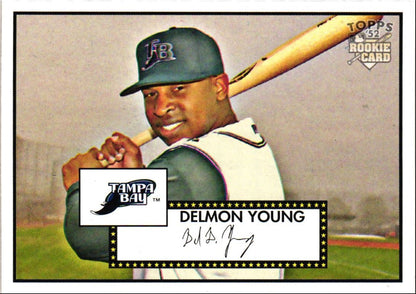 2007 Topps Rookie 1952 Edition Black Back Delmon Young