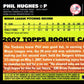2007 Topps Update & Highlights Phil Hughes