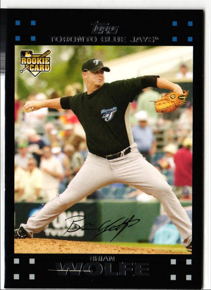 2007 Topps Updates & Highlights Brian Wolfe