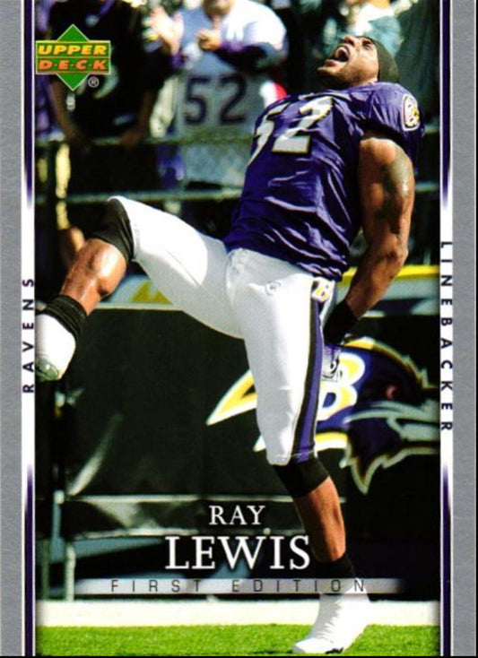 2007 Upper Deck First Edition Ray Lewis