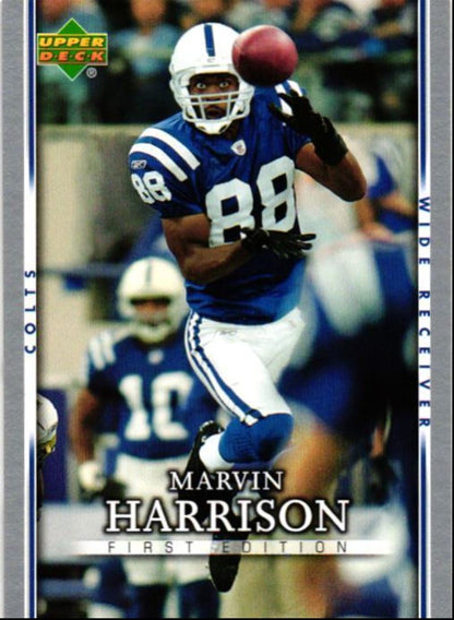 2007 Upper Deck First Edition Marvin Harrison