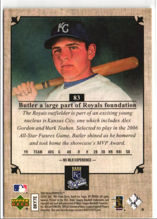 2007 Upper Deck Masterpieces Billy Butler