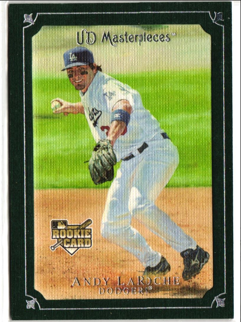 2007 Upper Deck Masterpieces Green Linen Andy LaRoche