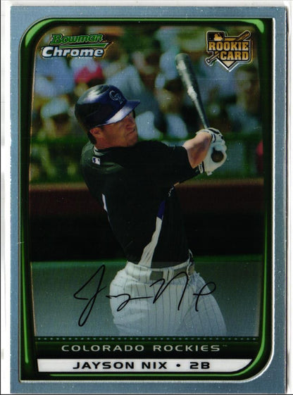 2008 Bowman Chrome Jayson Nix