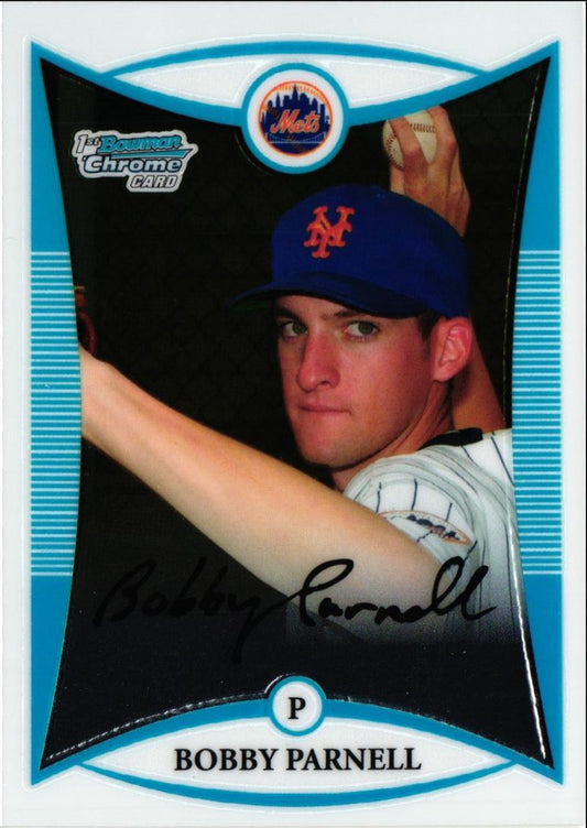 2008 Bowman Chrome Prospects Bobby Parnell