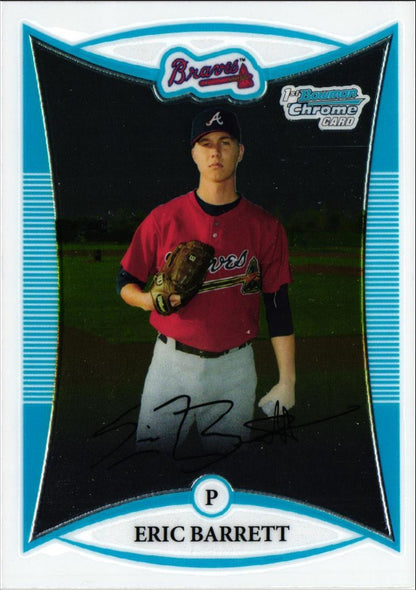 2008 Bowman Chrome Prospects Eric Barrett