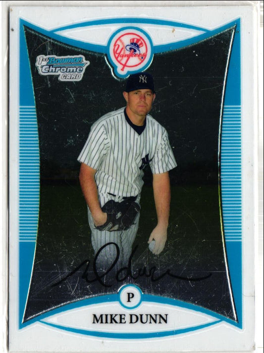 2008 Bowman Chrome Prospects Michael Dunn