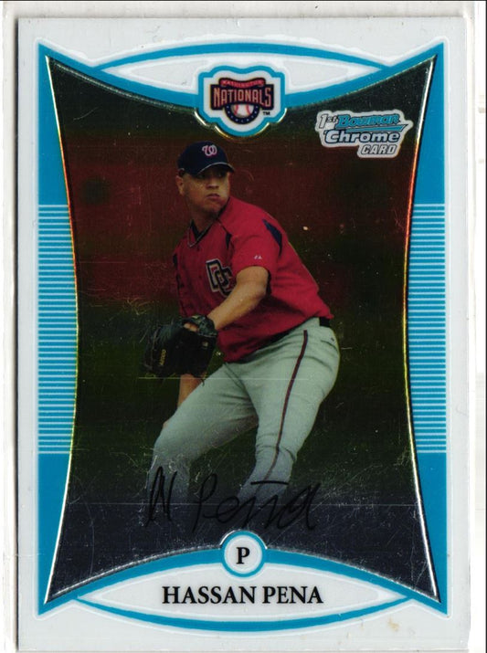 2008 Bowman Chrome Prospects Hassan Pena