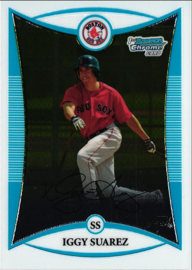 2008 Bowman Chrome Prospects Iggy Suarez