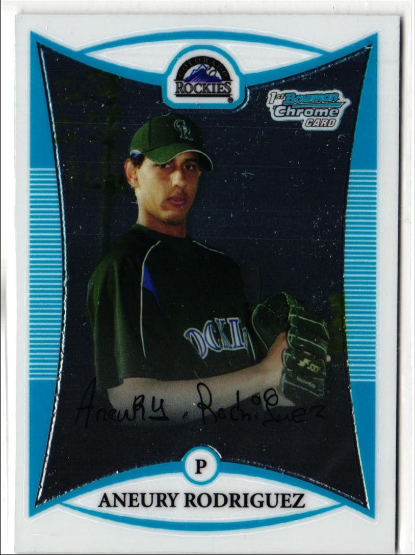 2008 Bowman Chrome Prospects Aneury Rodriguez