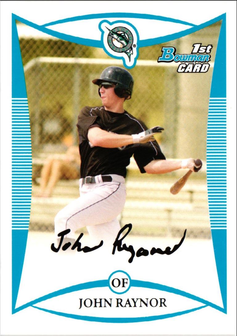 2008 Bowman Prospects John Raynor