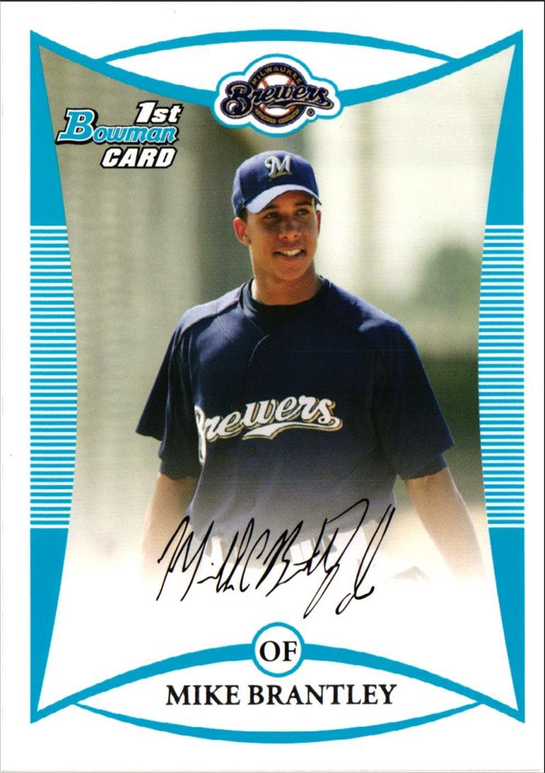 2008 Bowman Prospects Mike Brantley