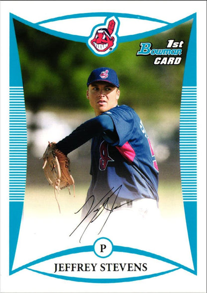 2008 Bowman Prospects Jeff Stevens