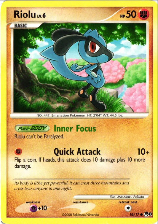 2008 Diamond & Pearl - POP Series 8 Riolu