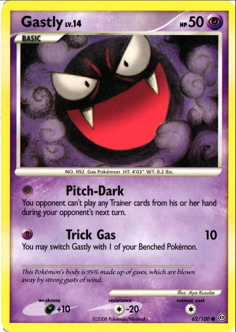 2008 Diamond & Pearl - Stormfront Gastly