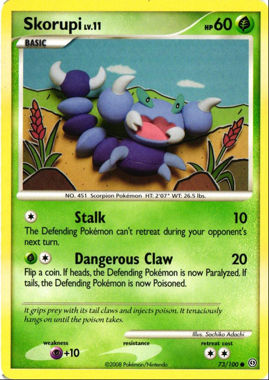 2008 Diamond & Pearl - Stormfront Skorupi