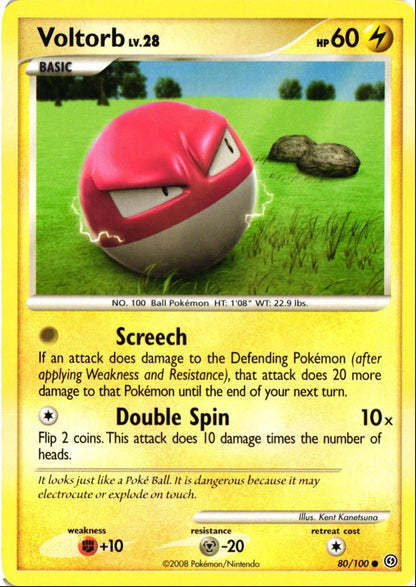 2008 Diamond & Pearl - Stormfront Voltorb