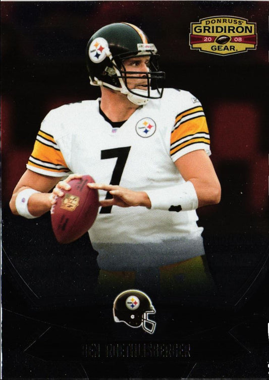 2008 Donruss Gridiron Gear Ben Roethlisberger