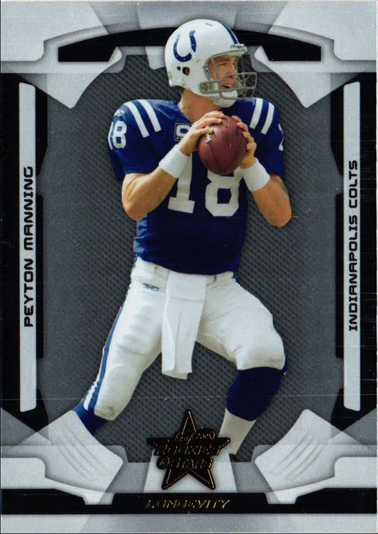 2008 Leaf Rookies & Stars Longevity Peyton Manning