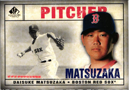 2008 SP Legendary Cuts Daisuke Matsuzaka