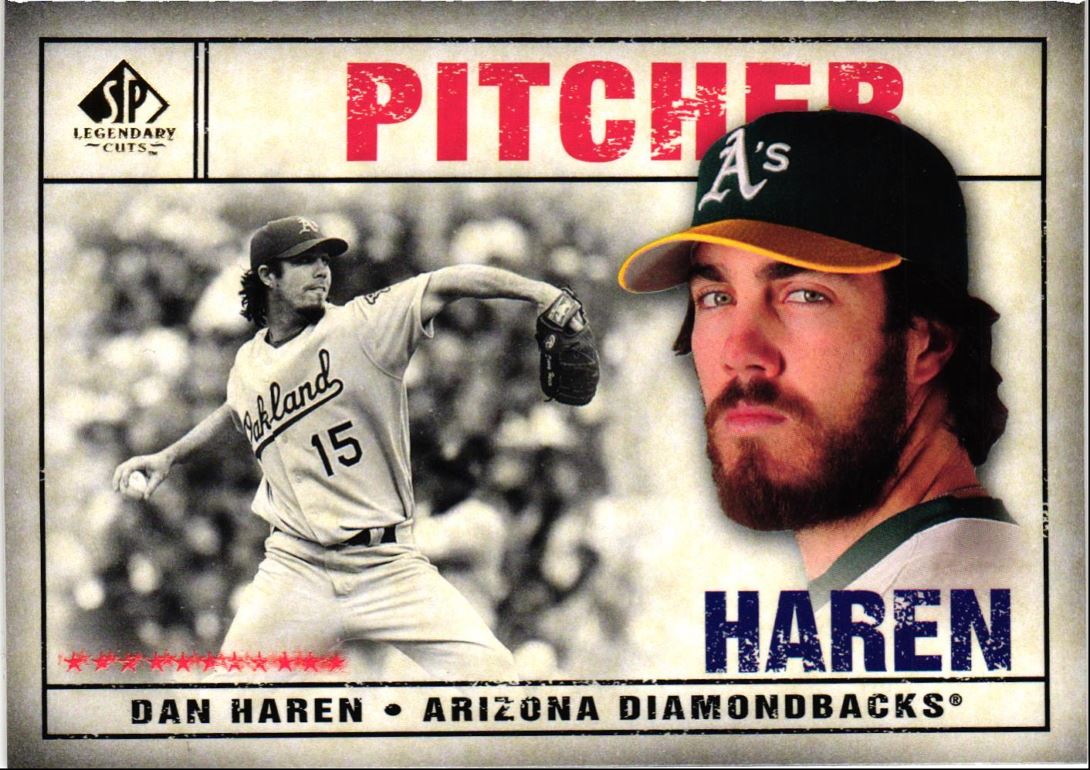 2008 SP Legendary Cuts Dan Haren