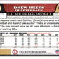 2008 Topps Drew Brees