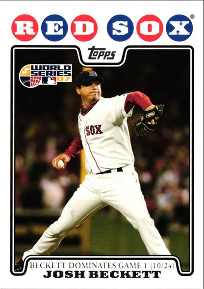 2008 Topps Josh Beckett