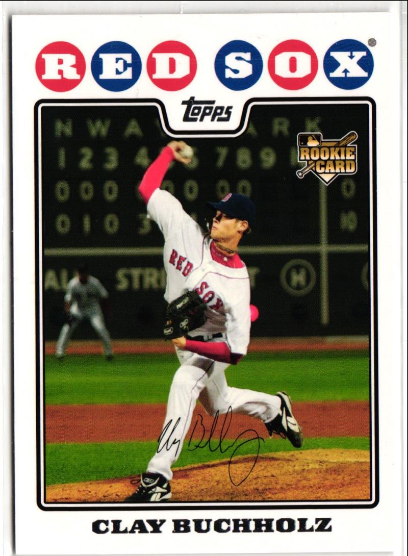 2008 Topps Clay Buchholz