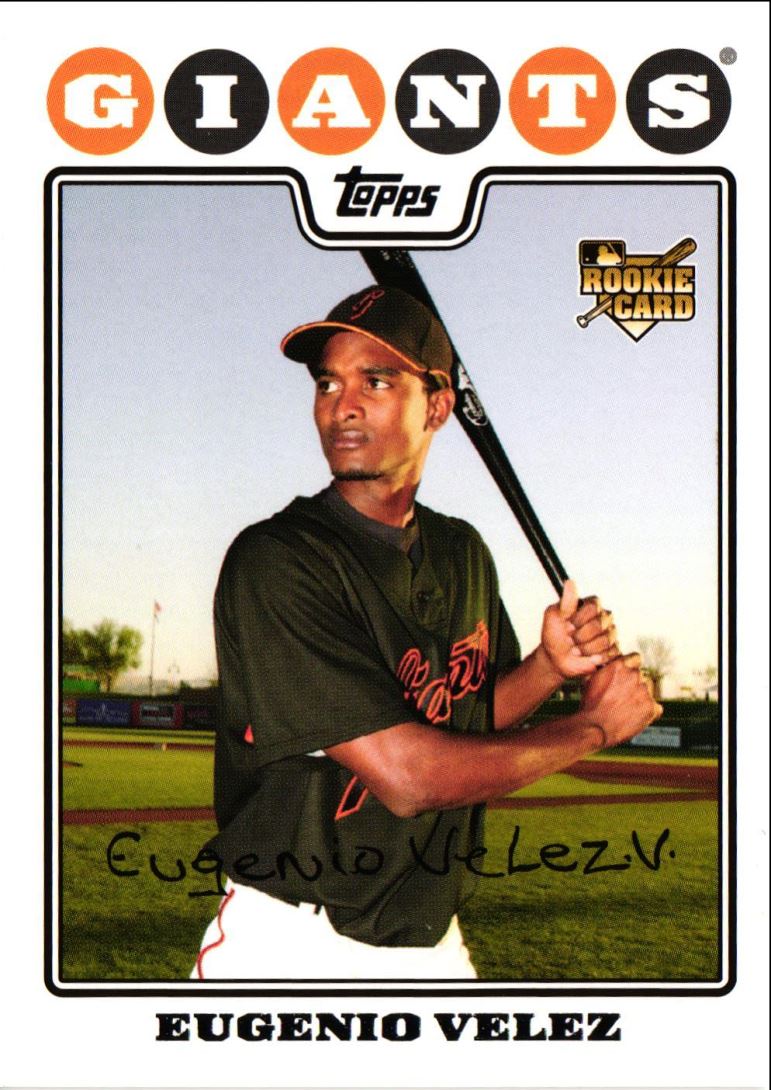 2008 Topps Eugenio Velez