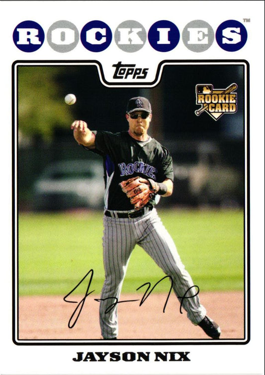 2008 Topps Jayson Nix