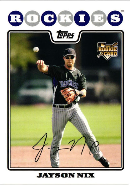 2008 Topps Jayson Nix