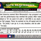 2008 Topps Nick Blackburn