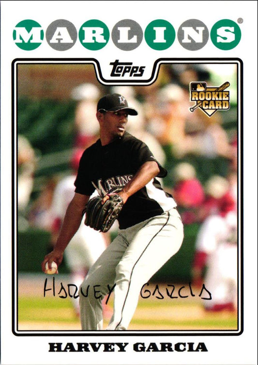 2008 Topps Harvey Garcia