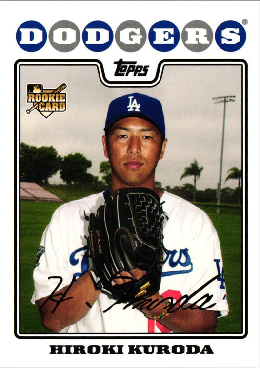 2008 Topps Hiroki Kuroda