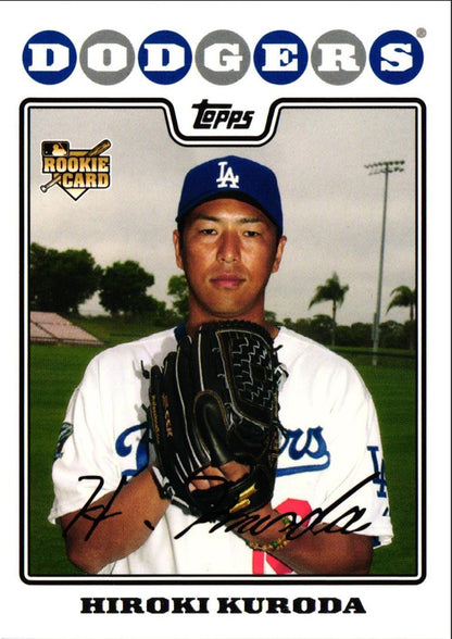 2008 Topps Hiroki Kuroda