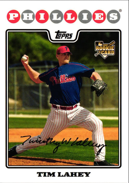 2008 Topps Tim Lahey