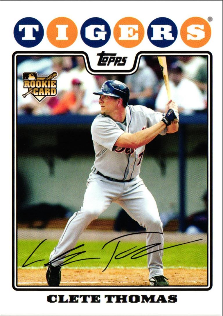 2008 Topps Clete Thomas